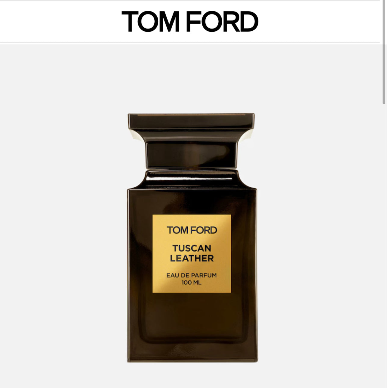 Tom Ford Tuscan Leather