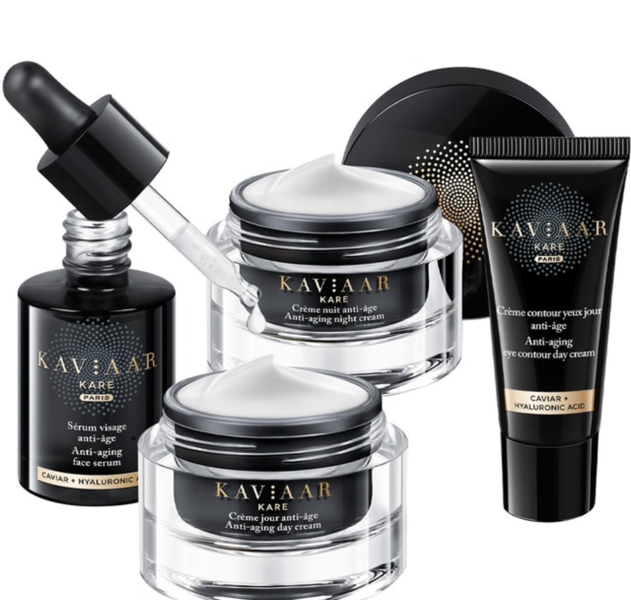 Anti Aging Routine Caviar & hyaluronic acid